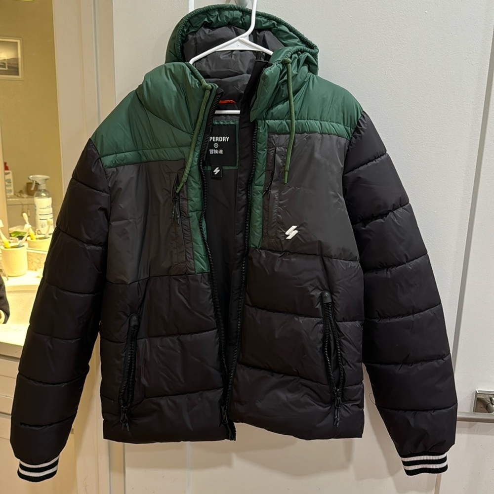 Superdry puffer jacket